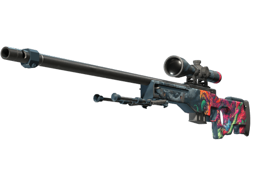StatTrak™ AWP | Hyper Beast (Well-Worn)