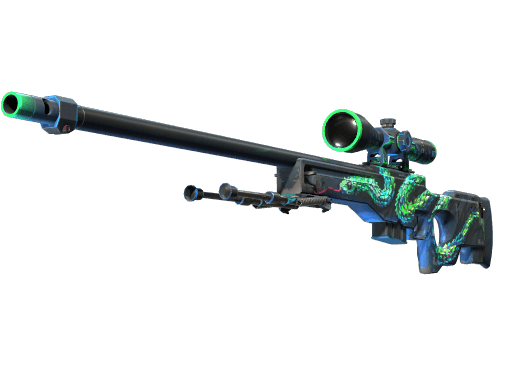 StatTrak™ AWP | Atheris (Well-Worn)