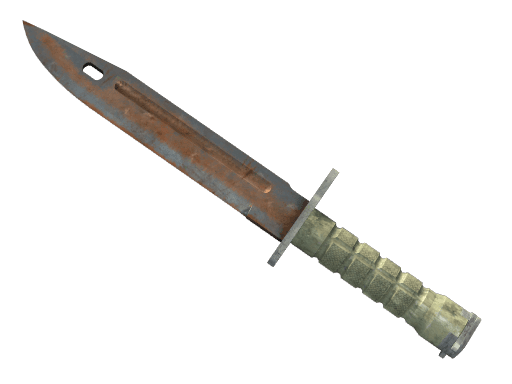 ★ Bayonet | Rust Coat (Battle-Scarred)