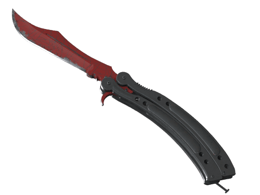 ★ Butterfly Knife | Crimson Web (Field-Tested)