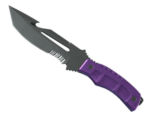 ★ Survival Knife | Ultraviolet (Field-Tested)