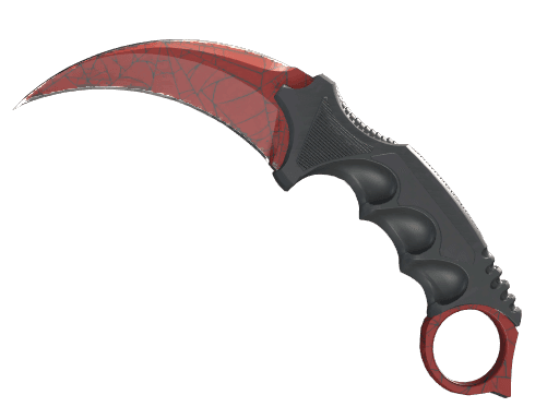 ★ Karambit | Crimson Web (Minimal Wear)