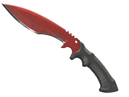 ★ Kukri Knife | Crimson Web (Minimal Wear)