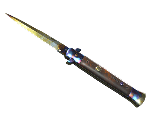 ★ Stiletto Knife | Case Hardened (Field-Tested)
