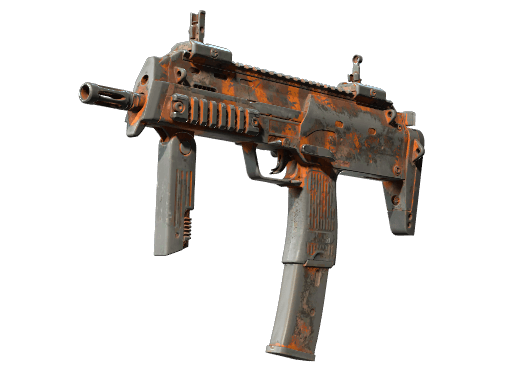 MP7 | Orange Peel (Battle-Scarred)
