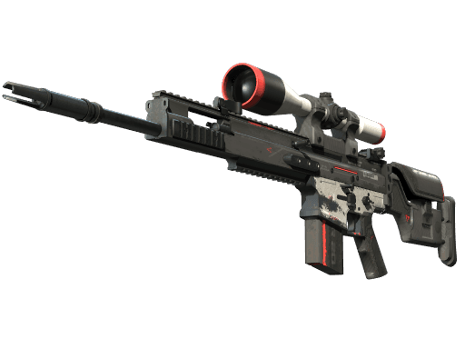 StatTrak™ SCAR-20 | Cyrex (Well-Worn)